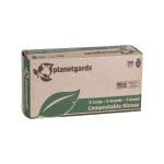 Guantes Compostables Handgards Planetgards, Extra grande, Translúcido, Verde